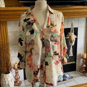 NY&C button up blouse , beautiful!!!